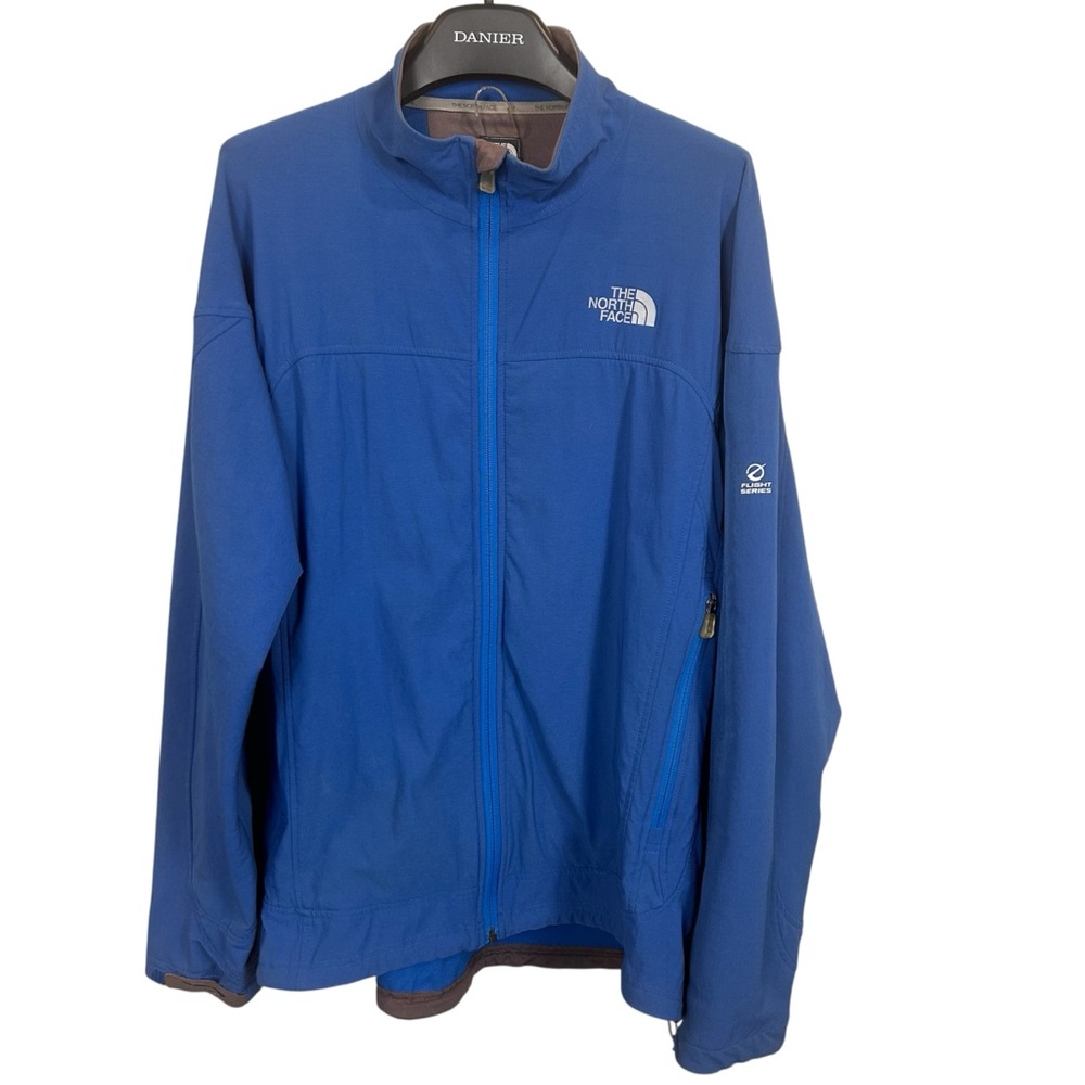 The North‎ Face Windstopper Flight Series Jacket Full Zip Size XL Blue READ